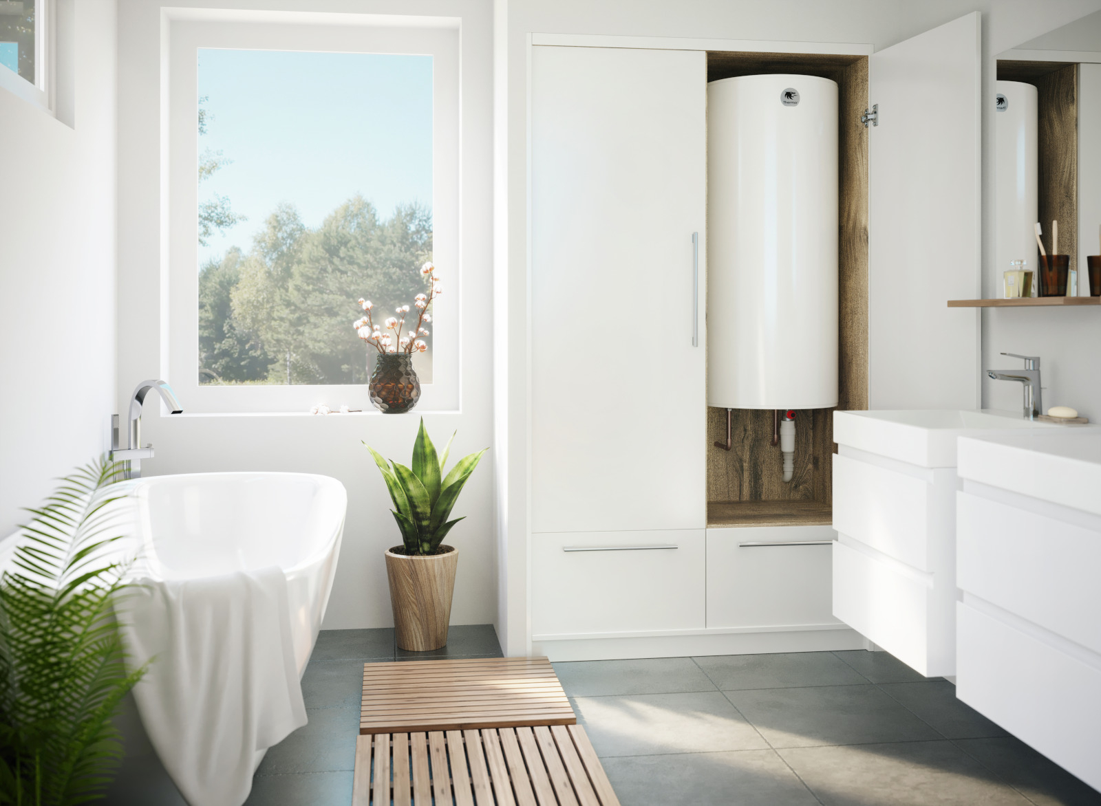 duralis-chauffe-eau-vertical-mural-etroit-ambiance-thermor